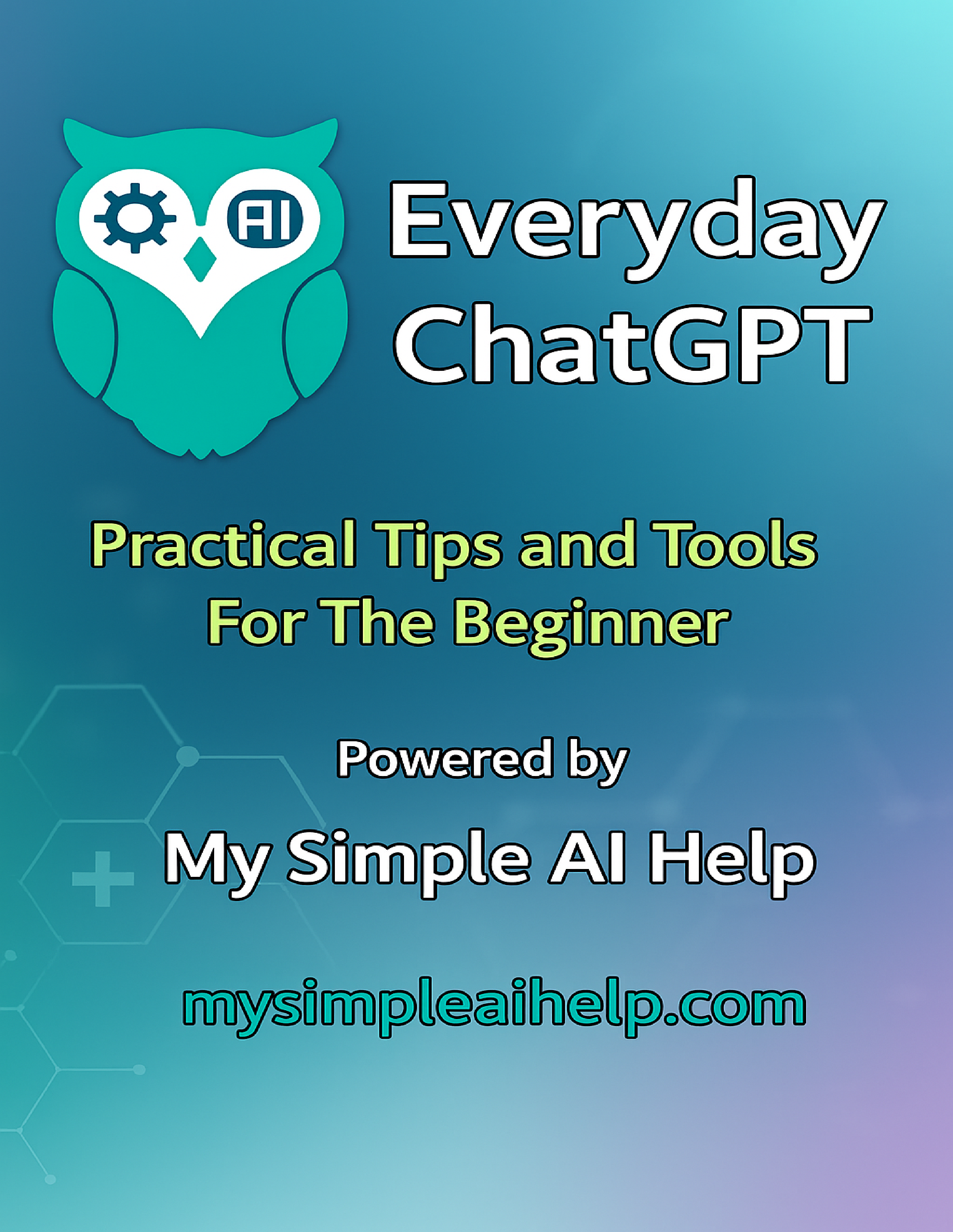 Everyday ChatGPT book cover – beginner-friendly AI guide